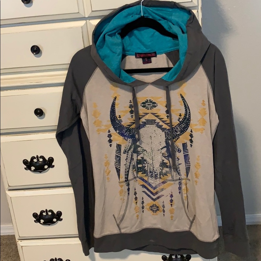 Rock&roll Cowgirl Sweatshirt